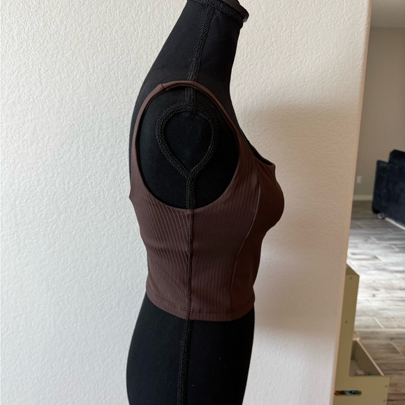 Vuori Inversion Rib Support Tank NWT Small Java Brown - Picture 11 of 15